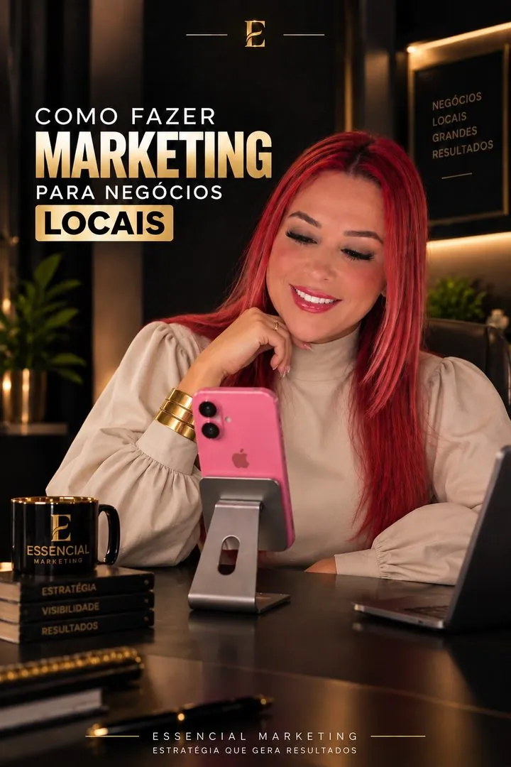 Fundadora da Essencial Marketing, agência de marketing para negócios locais